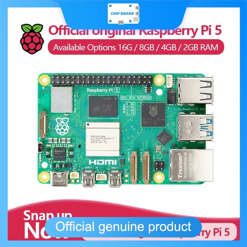 Raspberry Pi 5 8Gb - كمبيوتر Raspberry Pi 5 لوحة واحدة