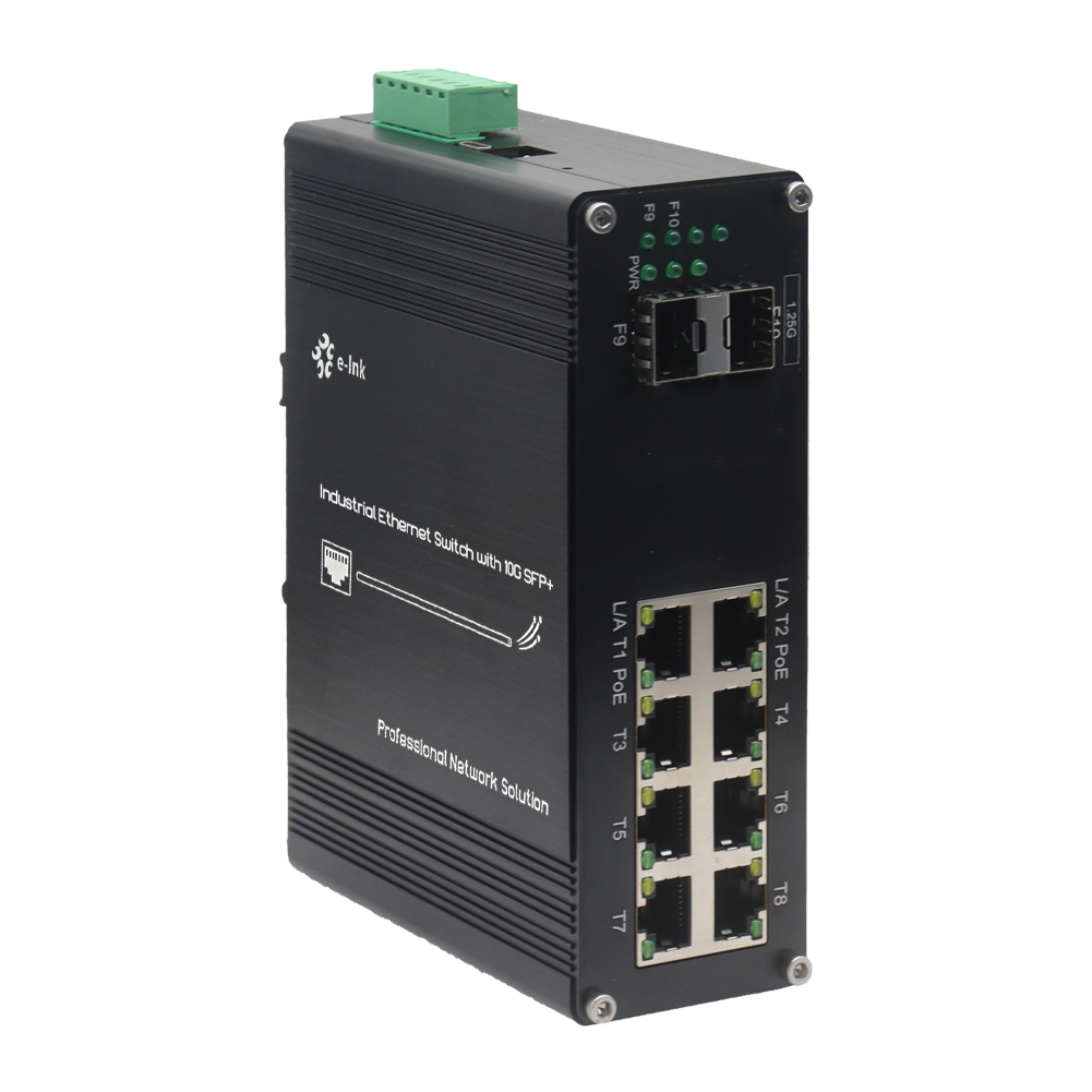 Managed Gigabit Poe Switch 8 Port 802.3At - الصناعية 8 منافذ L2 المدارة جيجابت