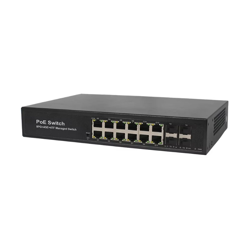 محول PoE مُدار L3 مع منافذ Poe - مراجعة Sfp+ 10G Managed Switch 8 Port وسعره