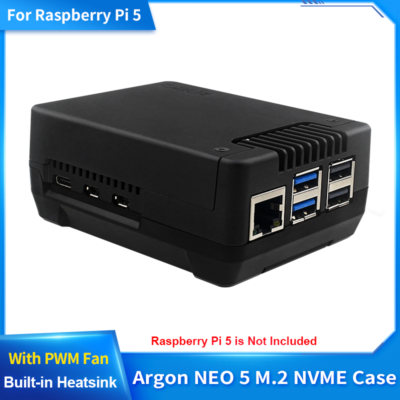 حافظة Argon NEO 5 M.2 NVME PCI - مراجعة Turing Pi 2 وسعره