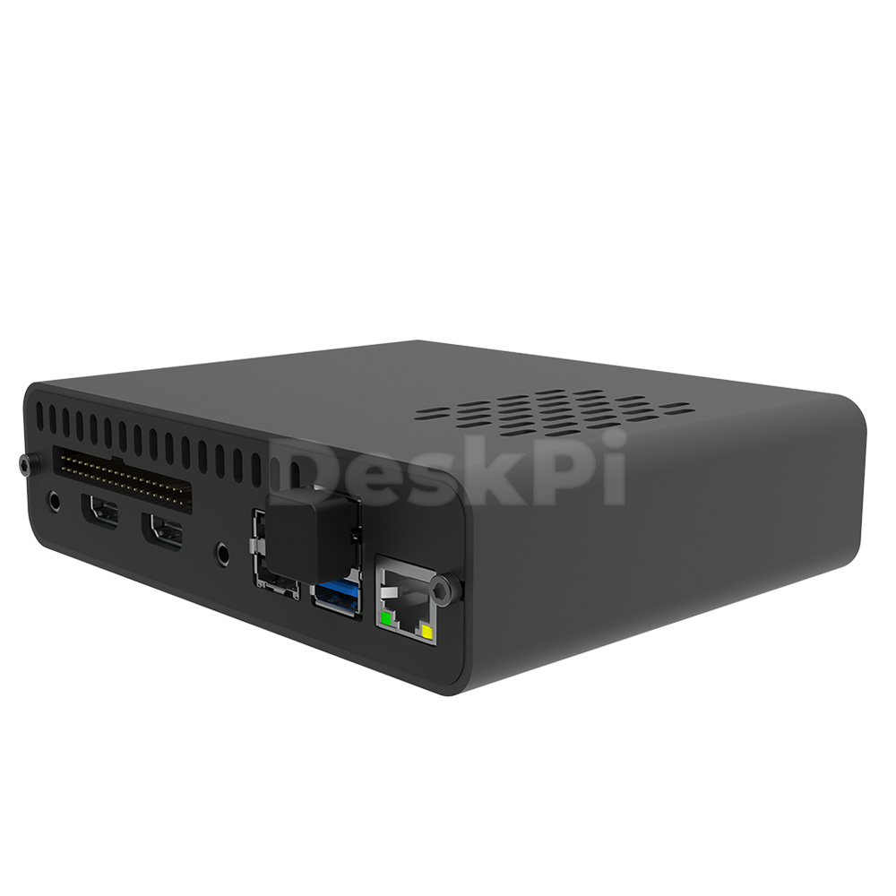 DeskPi برو فك التشفير GPIO تمد - مراجعة Deskpi Super6C وسعره